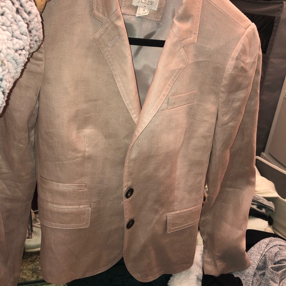 J crew blazer. Never worn. Brown blazer.